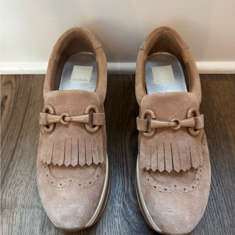 Dolce Vita Tan Suede Sneaker/Loafer